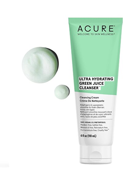 ACURE منظف عصير أخضر فائق الترطيب من أكيور 118 مل