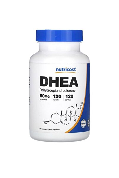 Nutricost Dhea 50 Mg 120 Capsules (120 Servings) Dietary Supplement
