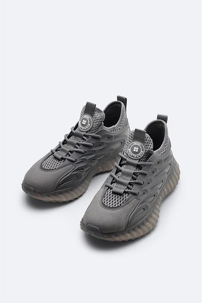 Avva Men's Gray Sports Shoes A51Y8011