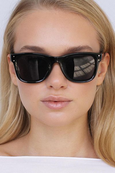 Bilge Karga Belen Black Black Sunglasses