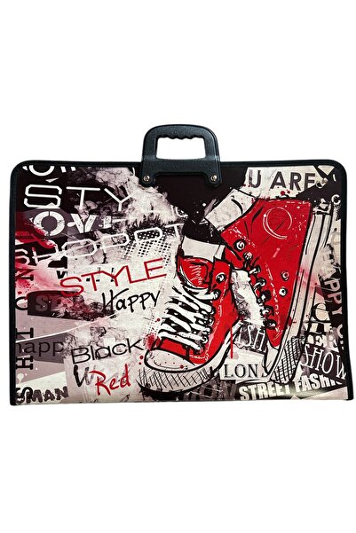 NOVENTRA 35x50 Özel Tasarım Baskılı Resim Çantası | Fermuarlı ve Dayanıklı Askılı Çanta |