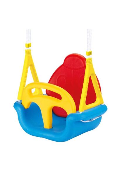 OEM Leagan suspendat pentru copii, 3 in 1, Moni Colorat, varsta recomandata 1...