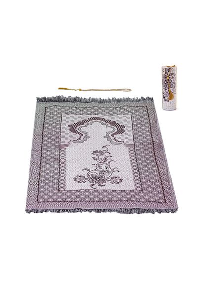 elanesa Gray Prayer Set, with Dowry Gift Box, with Rosary.