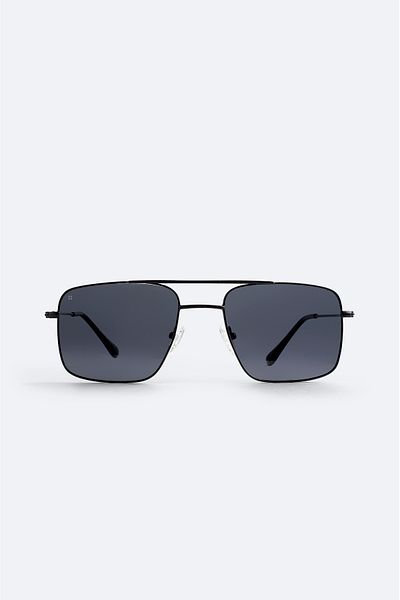 Avva Men's Black Polarized Sunglasses A51Y8801