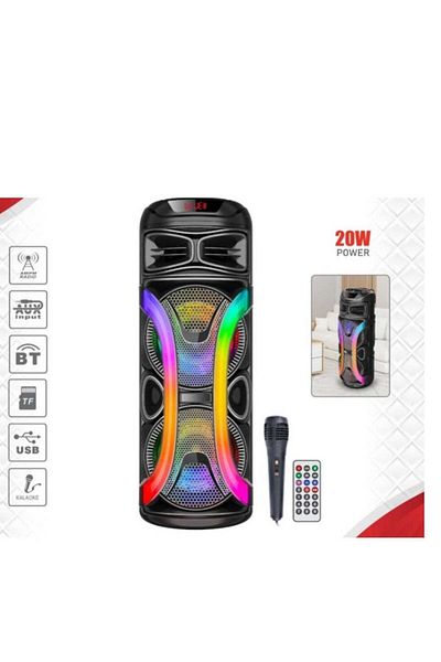 DLC Attractive Light-Up Speaker with Microphone and Remote