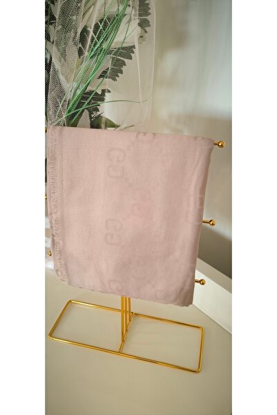 FRESCO SCARFS Kadın Tesettür Ipeksi Pamuk Jakar G Desen Şal*bej
