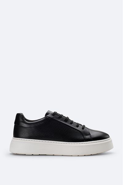 Avva Men's Black Casual Shoes A51Y8005