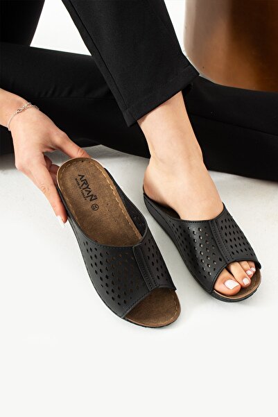 AlbiShoes Summer Anatomical Lightweight Comfortable Flexible All Day Comfortable Use Women's Slippers Daily Mother Slippers