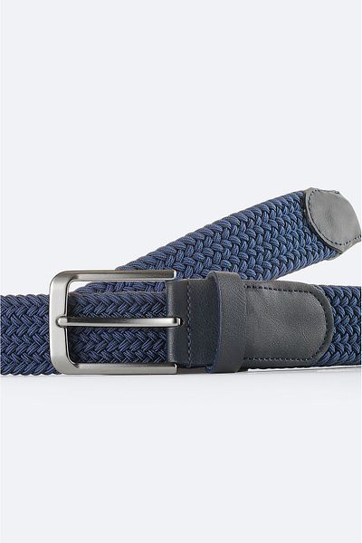 Avva Men's Navy Blue Knitted Belt A51Y9303