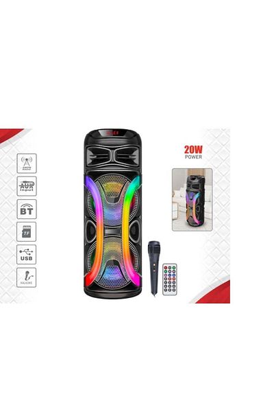 DLC Attractive Light-Up Speaker with Microphone and Remote