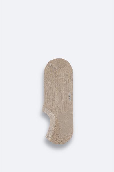 Avva Men's Beige Sneaker Socks A51Y8504