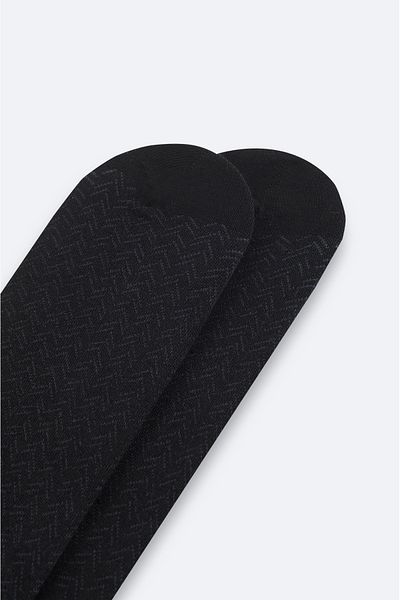 Avva Men's Black Sneaker Socks A51Y8503