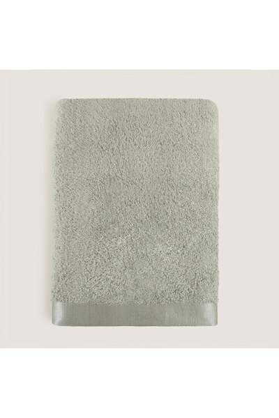 Chakra Floss Banyo Havlusu 85x150 cm DUMAN YEŞİLİ