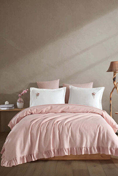 Elart Spring Pique Set 6 Pieces (220X230 cm) Powder