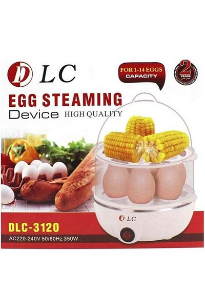 DLC Egg Steamer 380 ml 350 W DLC-3120 White/ Transparent