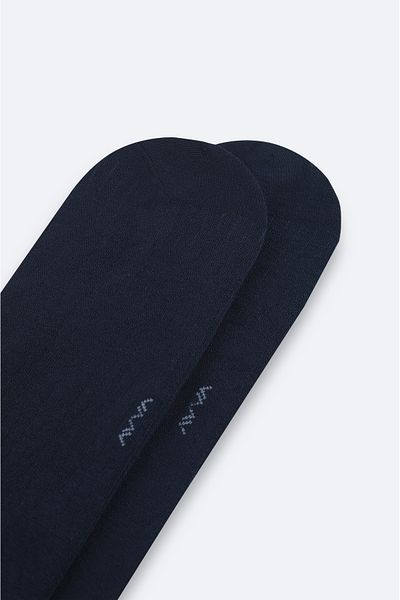 Avva Men's Navy Blue Sneaker Socks A51Y8504