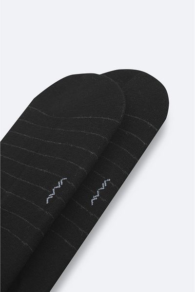 Avva Men's Black Sneaker Socks A51Y8502