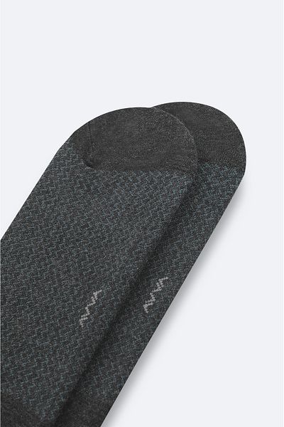 Avva Men's Anthracite Sneaker Socks A51Y8505