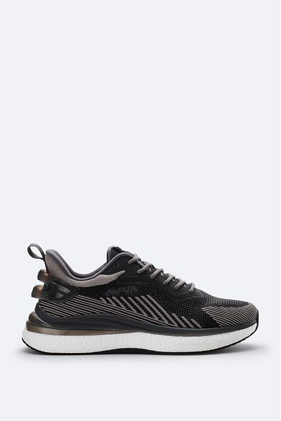 Avva Men's Black Sports Shoes A51Y8015