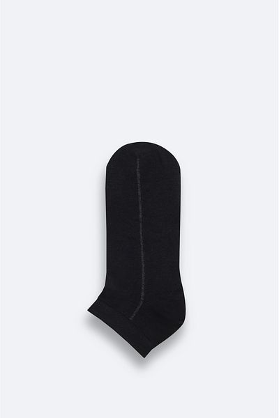 Avva Men's Black Sneaker Socks A51Y8506