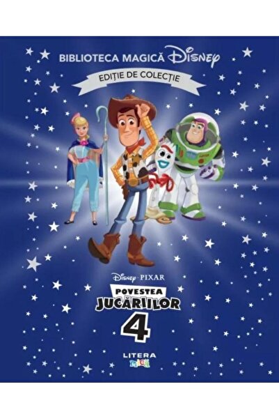 Editura Litera Povestea jucariilor 4. Volumul 50. Disney. Biblioteca magica, editie de colectie, Disney