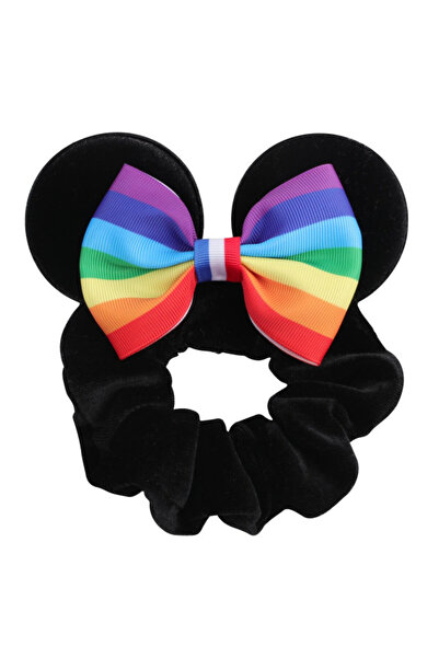Superbaby Velvet hair elastic with ears and bow - Model 11