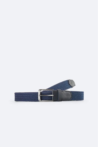 Avva Men's Navy Blue Knitted Belt A51Y9303
