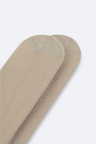 Avva Men's Beige Sneaker Socks A51Y8503