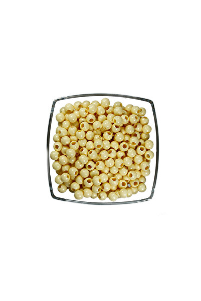 Prestij Boncuk Makrame perle slamnate žute 10 mm