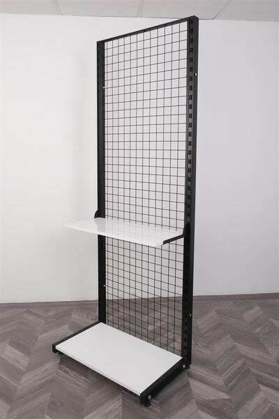 Modern Raf Telli Hırdavat Reyonu Ahşap Raflı 70 Cm