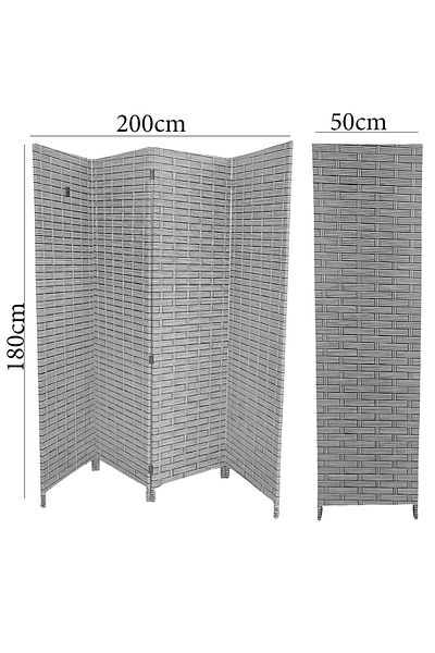 Generic Folding room divider partition 4 doors