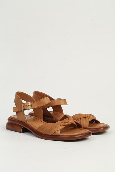 Pierre Cardin Tan Women's Leather Sandals Pc-54617