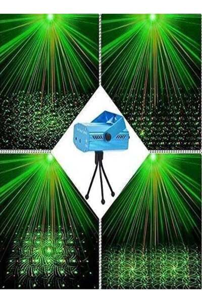 DLC Laser device with lighting effects for home and parties