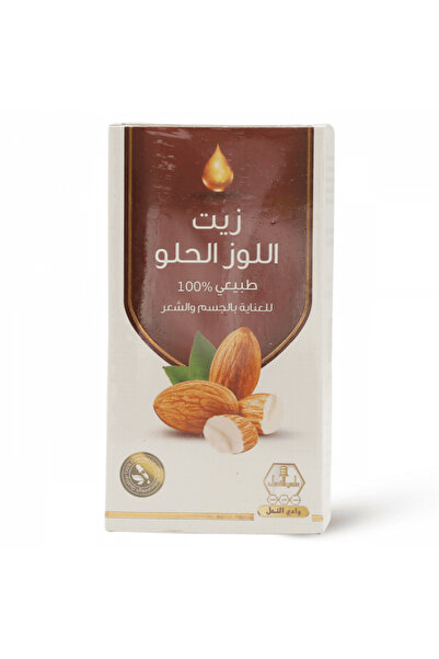 Wadi al-nahil وادى النحل زيت اللوز الحلو للعناية بالشعر والجسم - 125 مل