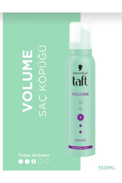 Taft Volume Saç Köpüğü Extra Güçlü 150 ml