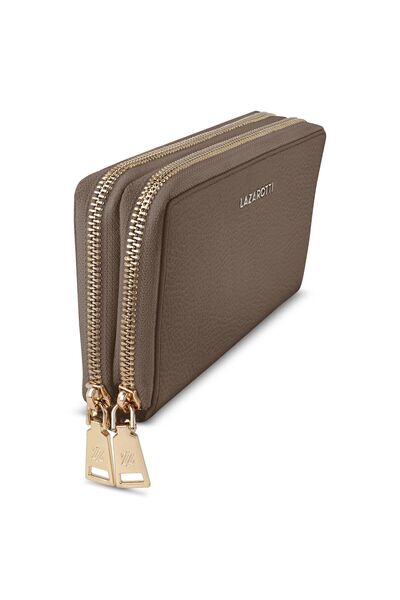 Lazarotti Bologna Leather Wallet RFID protection Leather 20 cm