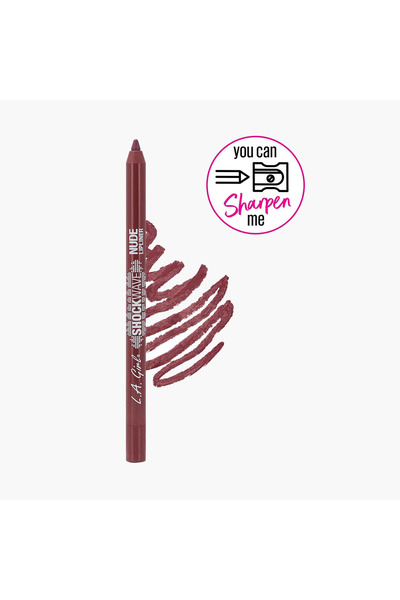 L.A. Girl قلم تحديد الشفاه شوك ويف نود
