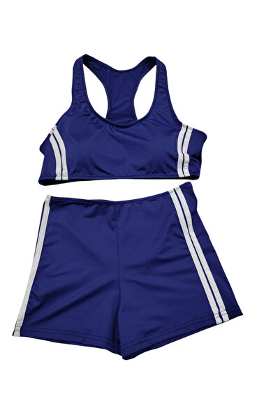 IŞILMAY KADIN BÜSTİYERLİ ŞORTLU BİKİNİ TAKIMI