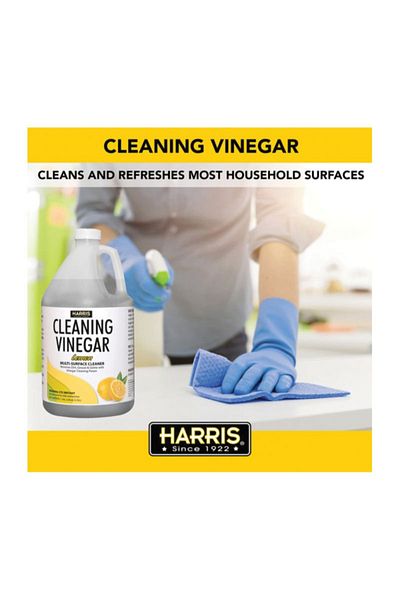 Harris Lemon Scented Concentrated Multi-Surface Cleaning Vinegar 3.78 Liter