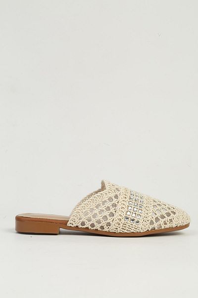 Pierre Cardin Cream Women's Slippers Pc-54712