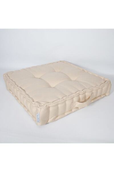 Dear Deer Love Beige Biscuit Cushion - French Mattress Linen