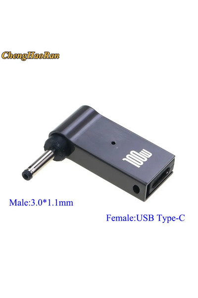 silabor 100 W USB Tip C Hızlı şarj adaptörü fiş konnektörü Evrensel USB C lap...