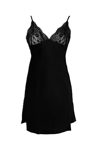Pierre Cardin Women's Lace Satin Short Sleeve Dressing Gown Nightgown Set