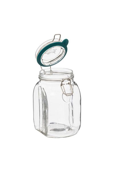 Five Simply Smart Jarro Glass Jar with Clip Closure 1.5 Liter