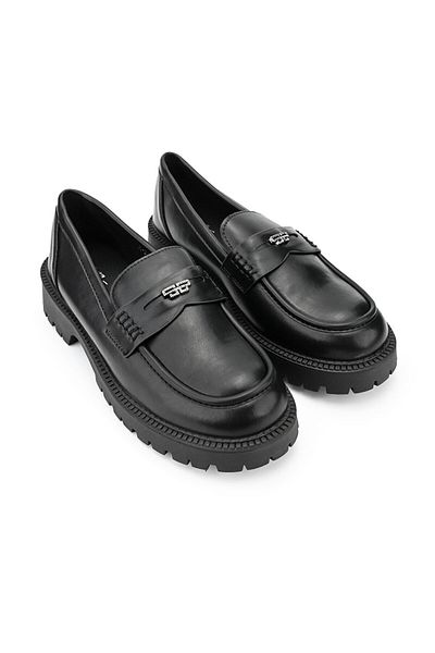 Tmall Women's casual shoes, Made of eco-leather, PA1264, Black