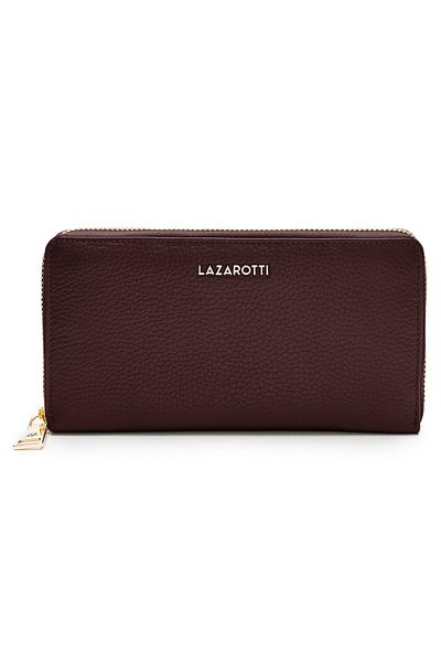 Lazarotti Bologna Leather Wallet Leather 19 Cm
