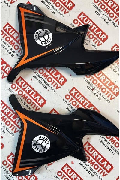 Kuba TK03 Depo Altı Yan Kapak Gri Takım Orijinal