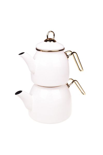Taşev Sultani Teapot Set Cream