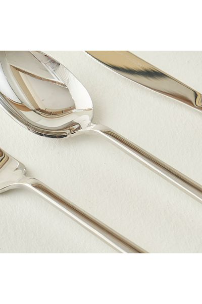 Bella Maison Milano 18 Piece Dinner Fork Spoon Knife Set Silver