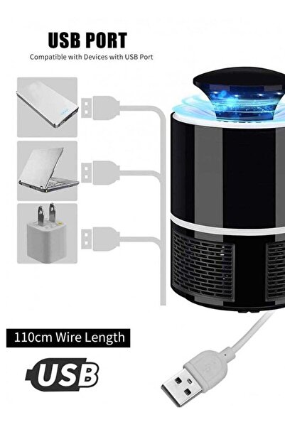 DLC Electric Mosquito Killer UV Lamp With USB port